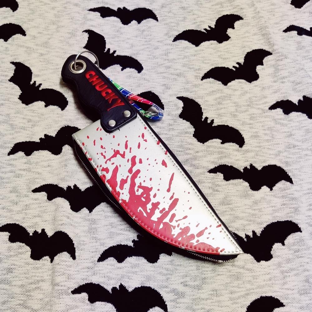 Chucky knife wristlet